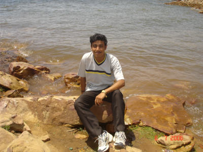 On the bank of River Krishna